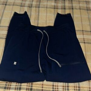 Fabletics Navy blue scrub set